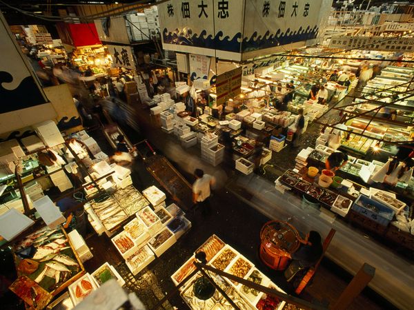 Tsukiji Mercado